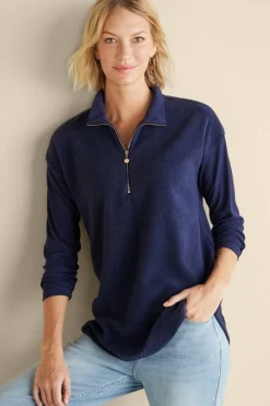 Soft Surroundings Adalyn Pullover Tunic- Tops