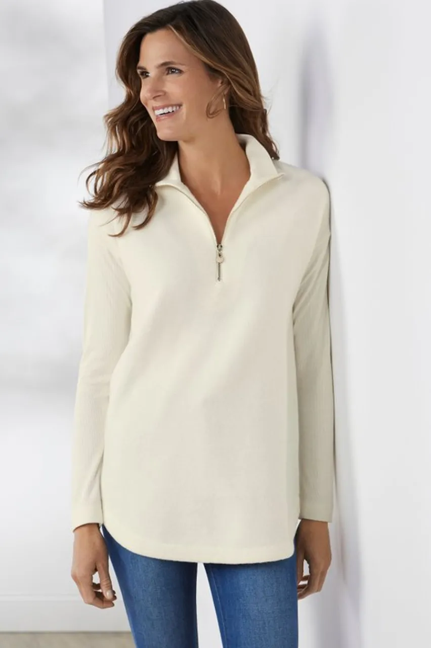 Soft Surroundings Adalyn Pullover Tunic- Tops