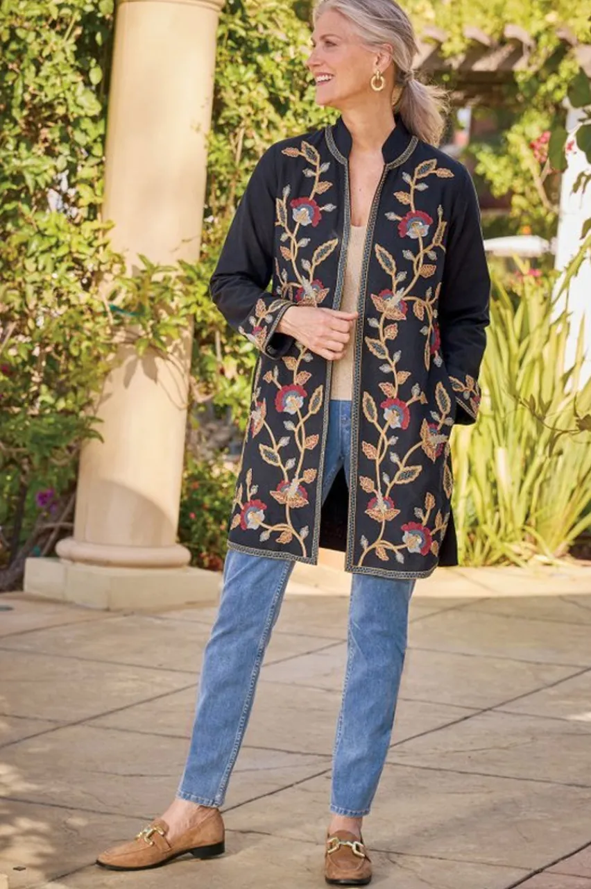 Soft Surroundings Alamosa Jacket- Toppers|Jackets & Coats