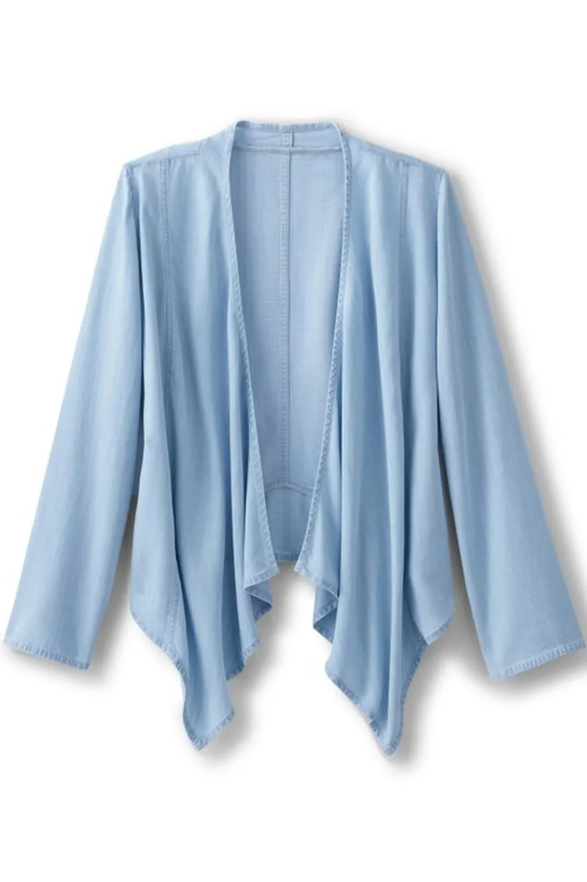 Soft Surroundings Alicante Tencel™ Topper- Toppers|Jackets & Coats