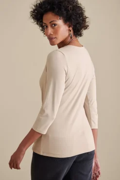 Soft Surroundings Alyssa Knit Top- Tops