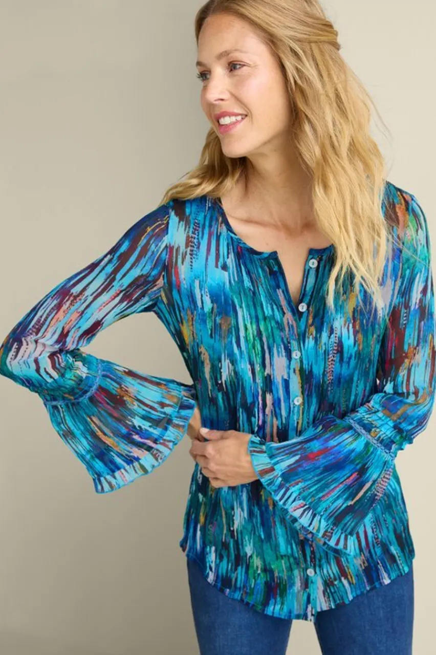 Soft Surroundings Amelie Top- Tops