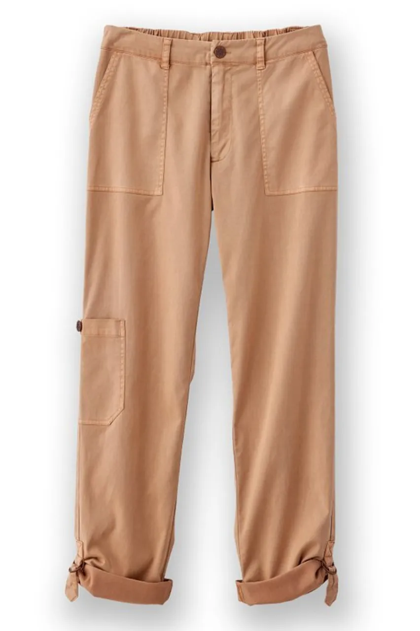 Soft Surroundings Antigua Convertible Crop Pants- Pants