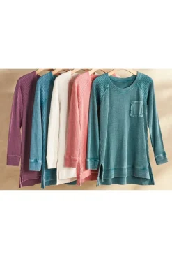 Soft Surroundings Autumn Waffle Tunic- Tops|Tunics & Leggings