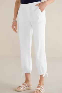 Soft Surroundings Barbados Convertible Crop Pants- Pants