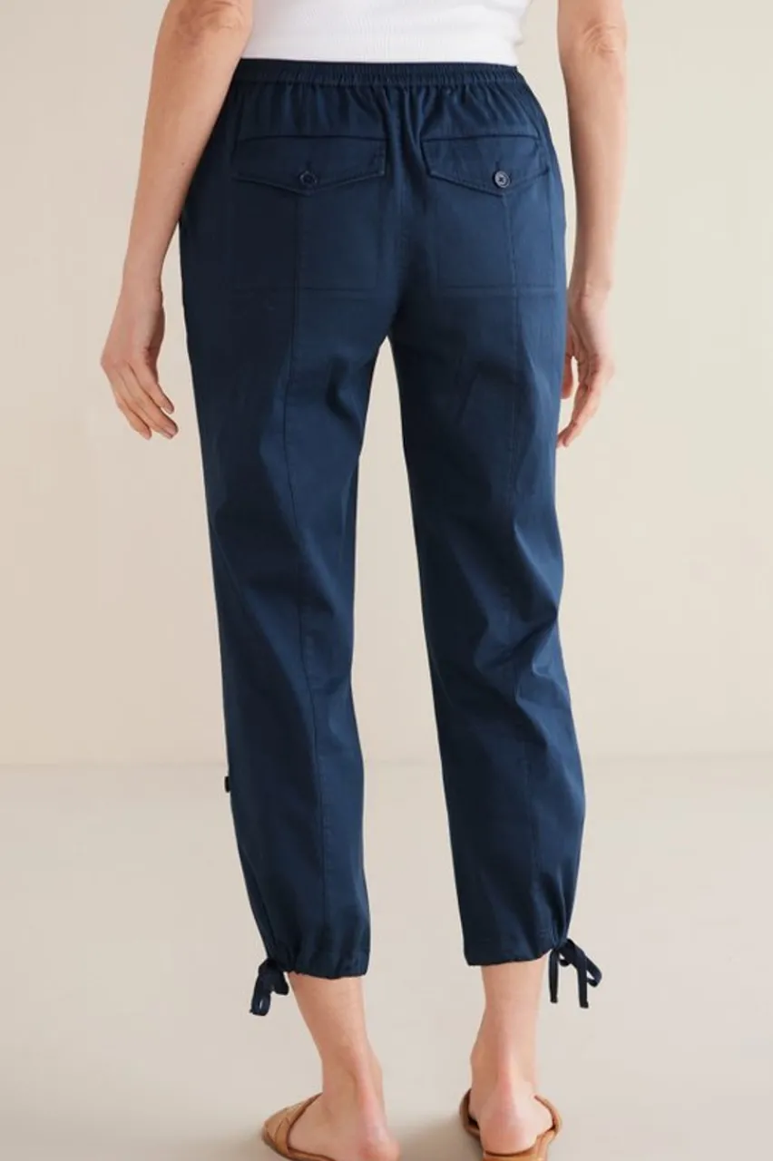 Soft Surroundings Barbados Convertible Crop Pants- Pants