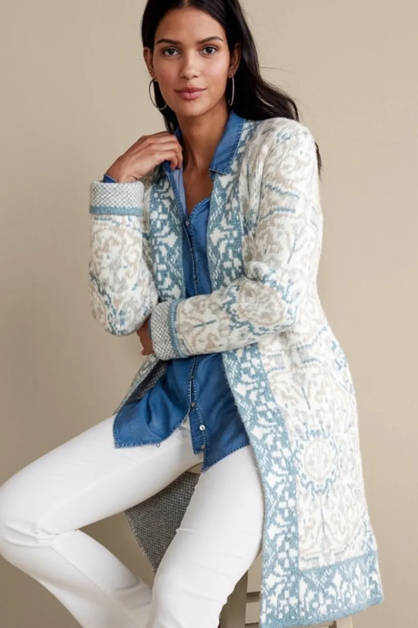 Soft Surroundings Barra Cardigan- Sweaters & Cardigans