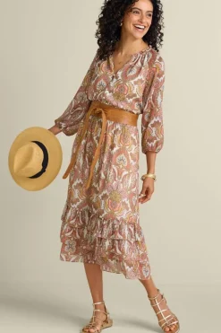 Soft Surroundings Betsey Midi Dress- Dresses