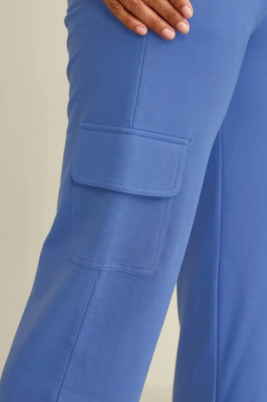 Soft Surroundings Birdie French Terry Cargo Pants- Pants