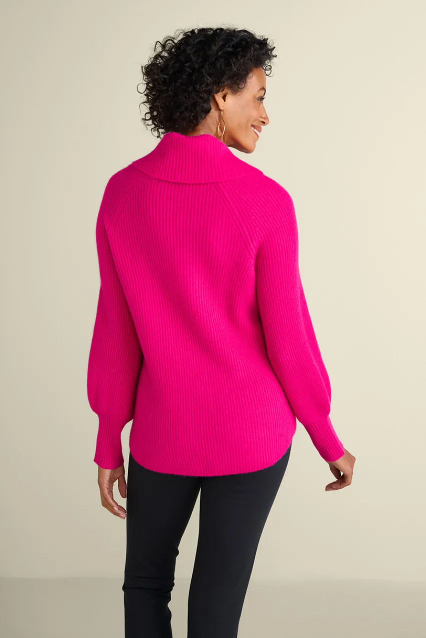 Soft Surroundings Calanthe Cashmere Pullover- Tops|Sweaters & Cardigans