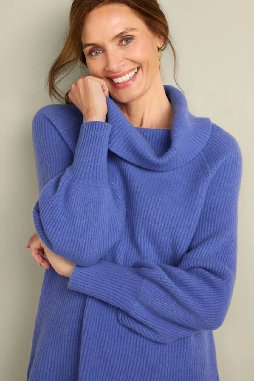 Soft Surroundings Calanthe Cashmere Pullover- Tops|Sweaters & Cardigans