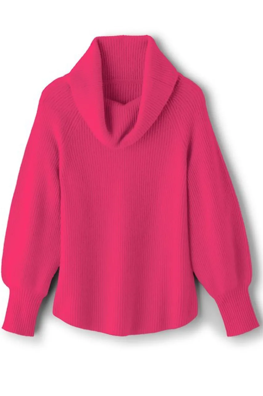 Soft Surroundings Calanthe Cashmere Pullover- Tops|Sweaters & Cardigans