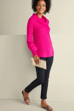 Soft Surroundings Calanthe Cashmere Pullover- Tops|Sweaters & Cardigans