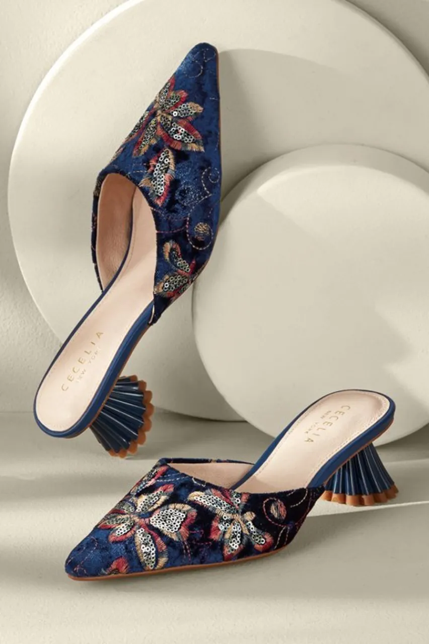 Soft Surroundings Cecelia Ny Melony Heel Slides- Shoes