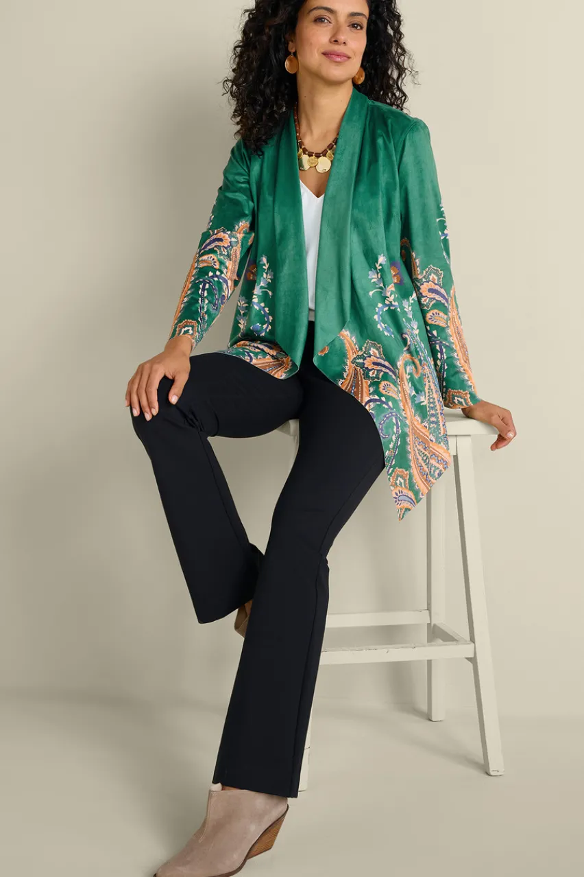 Soft Surroundings Chouteau Faux Suede Jacket- Toppers|Jackets & Coats