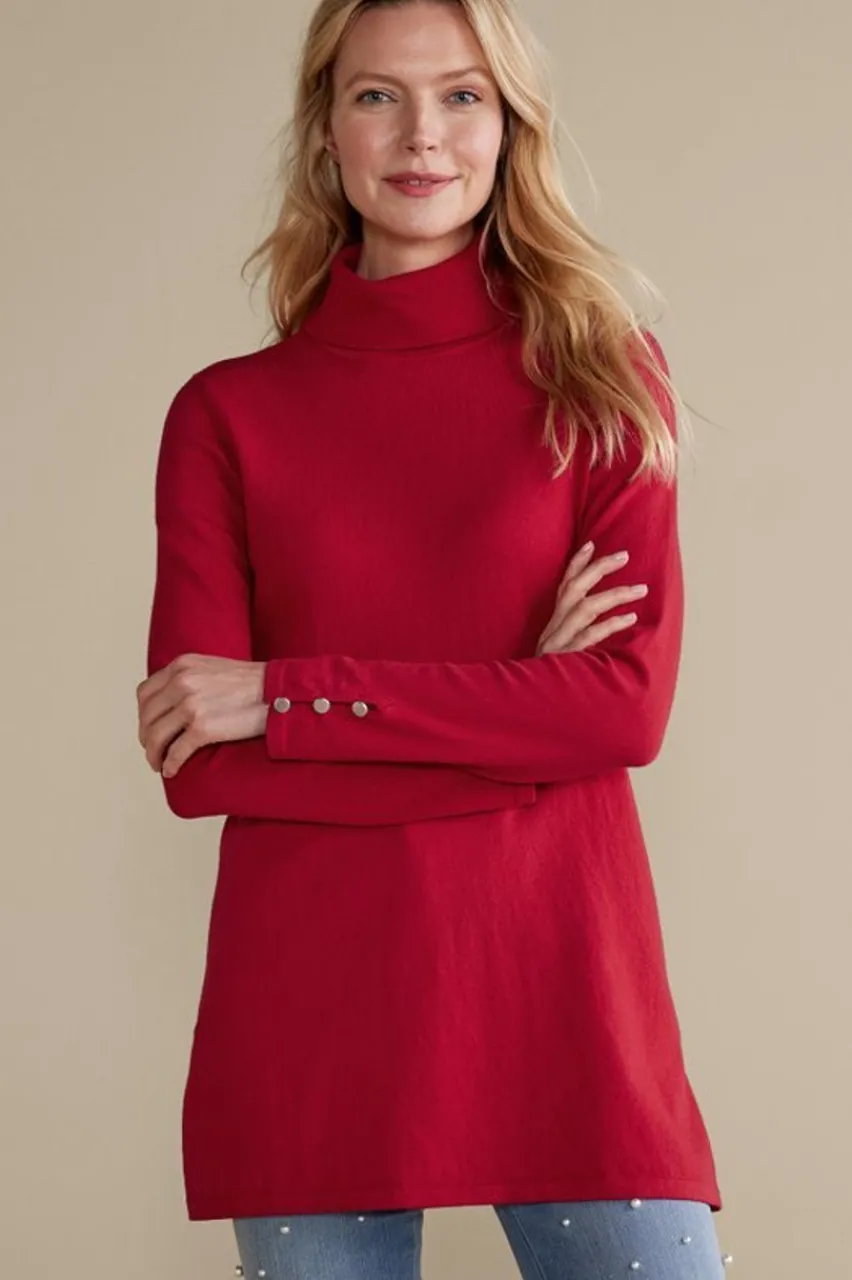 Soft Surroundings Deidre Sweater- Tops|Sweaters & Cardigans