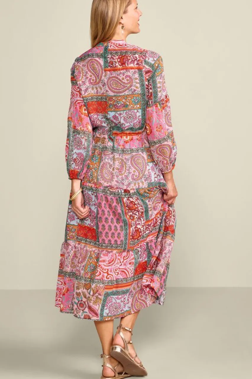 Soft Surroundings Drea Midi Dress- Dresses