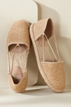 Soft Surroundings Eileen Fisher Lee Raffia Stretch Espadrille- Shoes