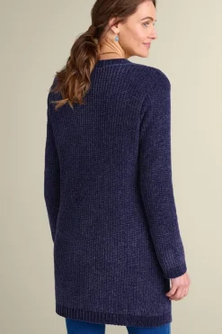 Soft Surroundings Faith Chenille Cardigan- Sweaters & Cardigans