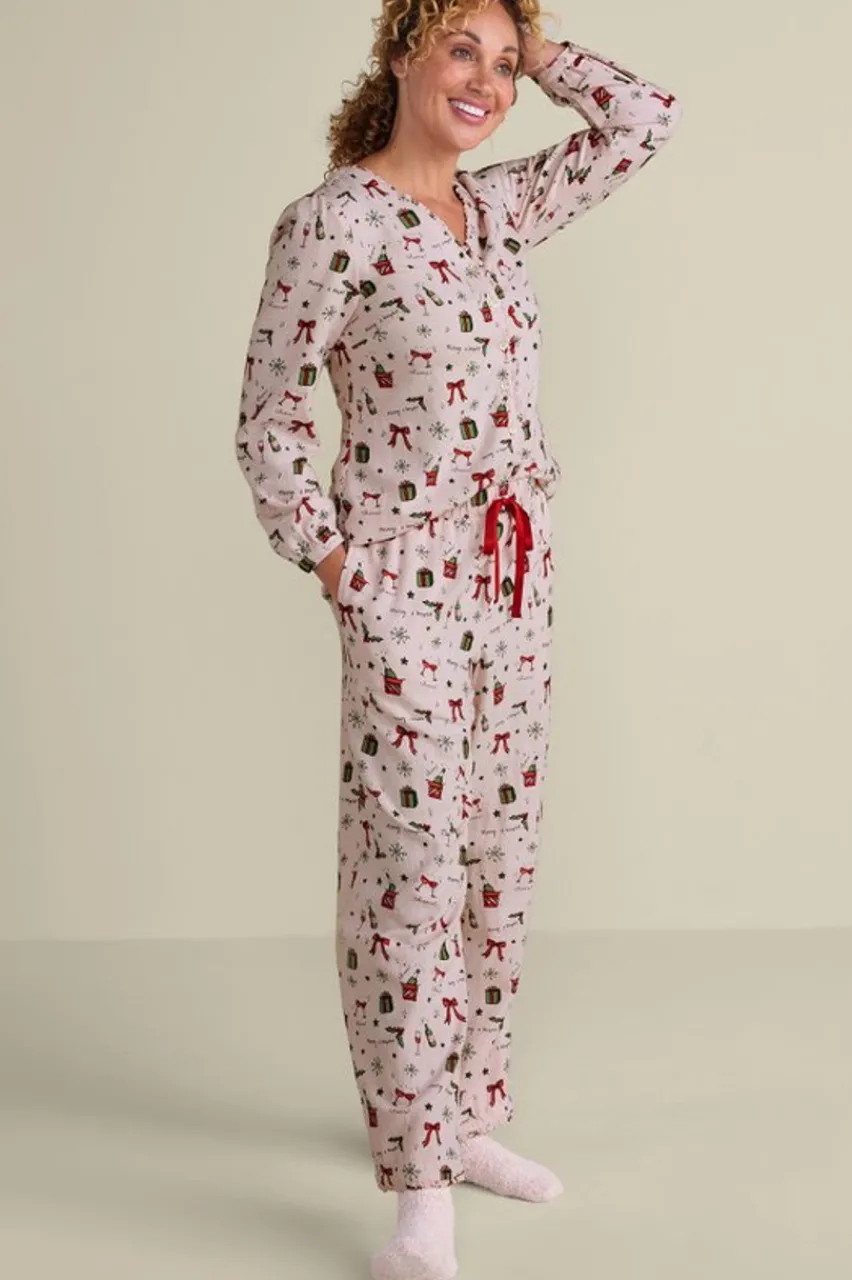 Soft Surroundings Festive Finley Sleep Set- Sleepwear & Lounge