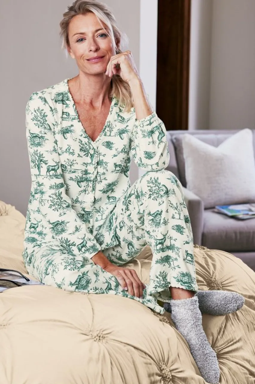 Soft Surroundings Festive Finley Sleep Set- Sleepwear & Lounge