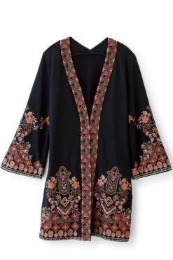 Soft Surroundings Fiberworks Kimono- Toppers|Jackets & Coats