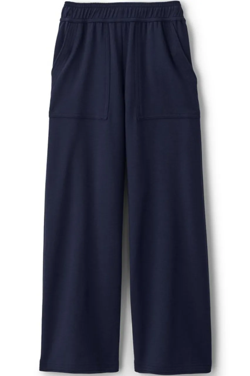 Soft Surroundings Fina French Terry Crop Pants- Pants