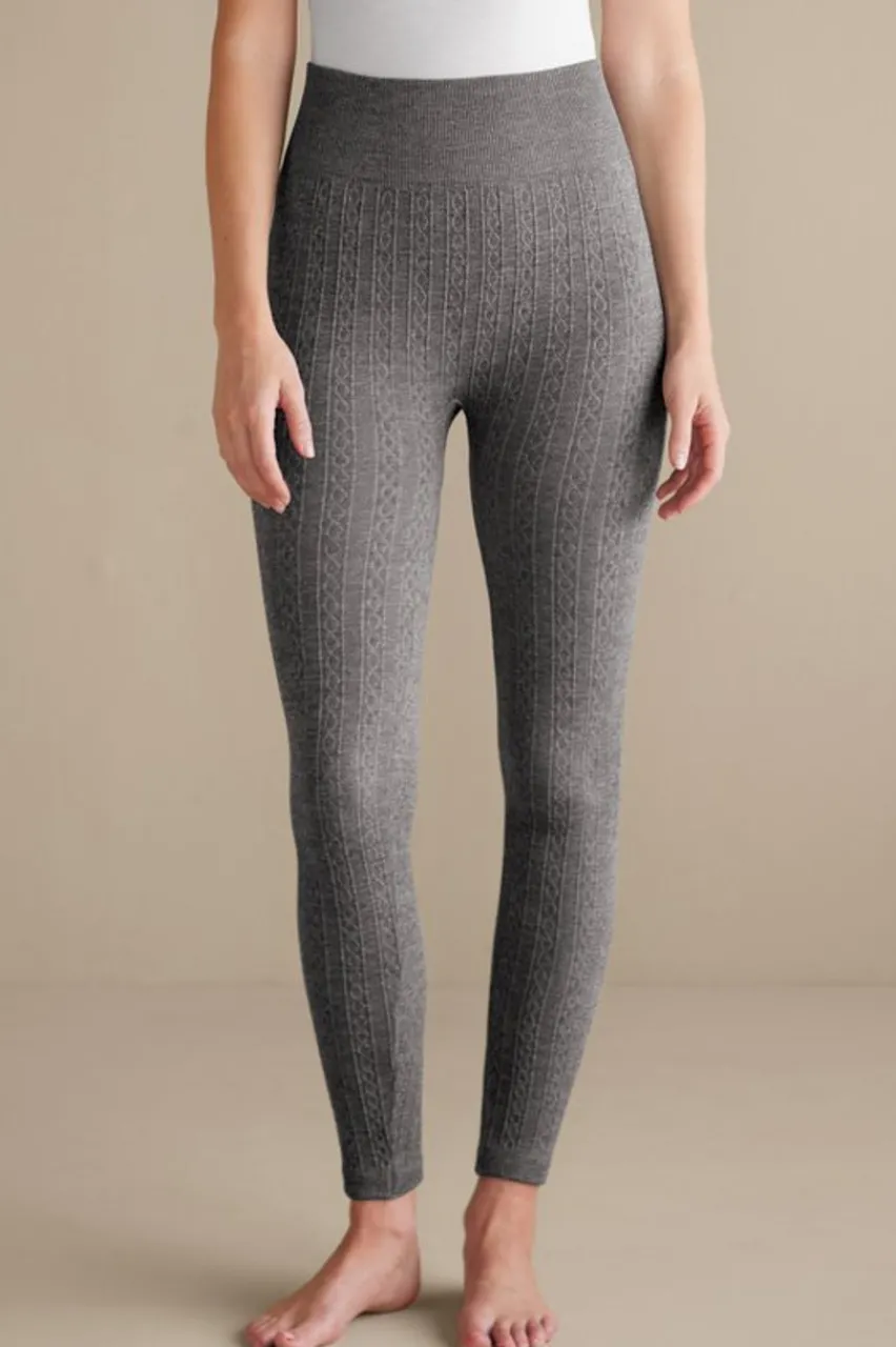 Soft Surroundings Fleece Lined Leggings- Pants|Leggings