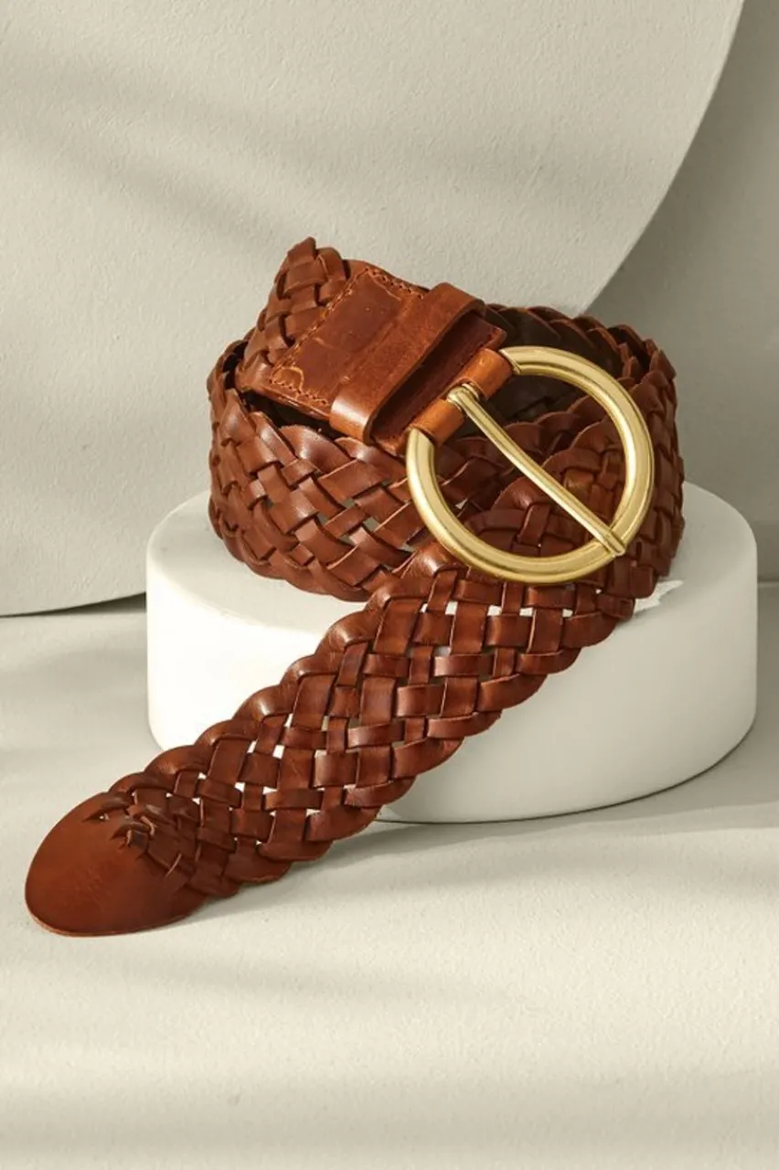 Soft Surroundings Freya Braided Belt- Belts
