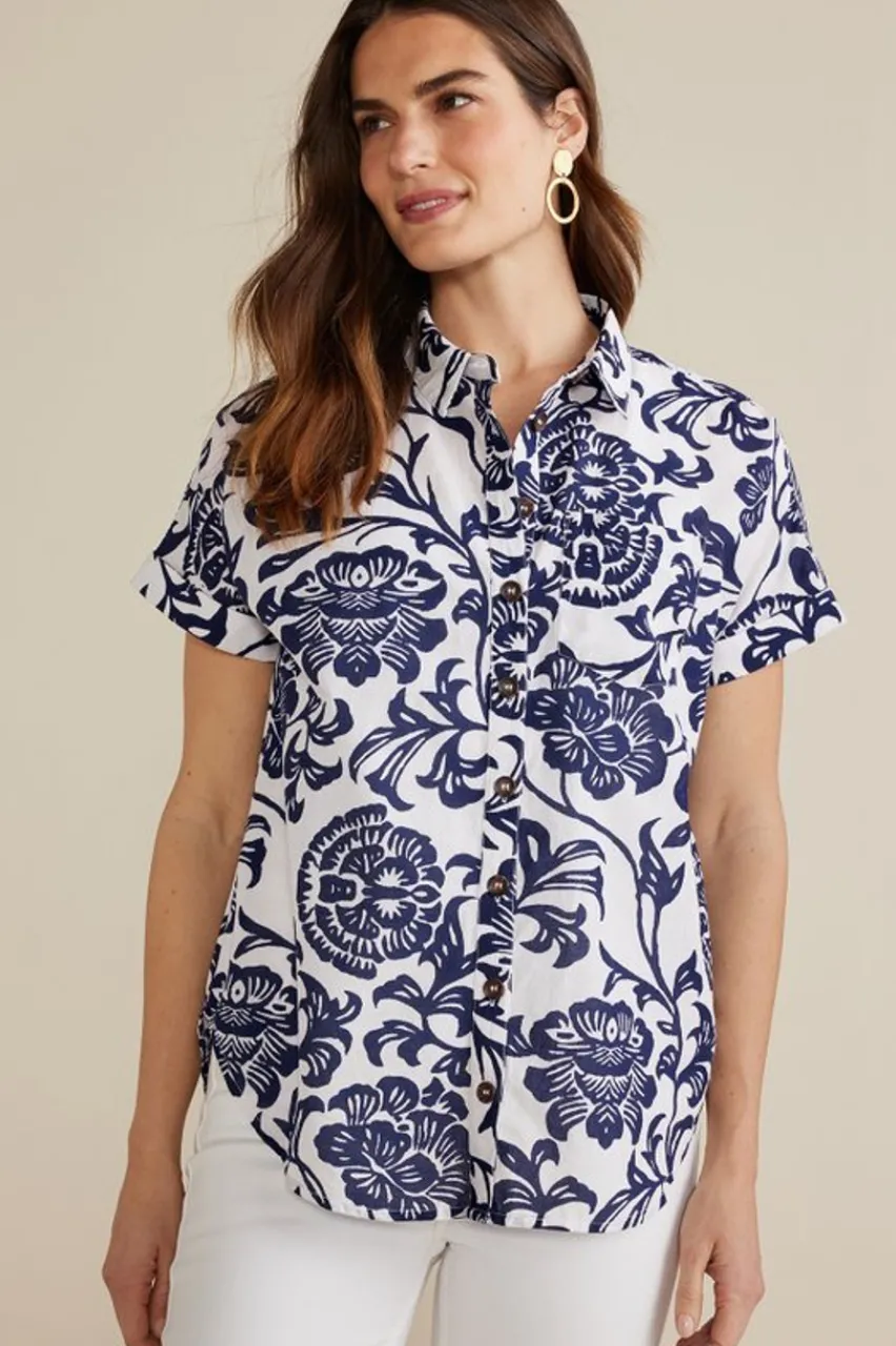 Soft Surroundings Gia Top- Tops