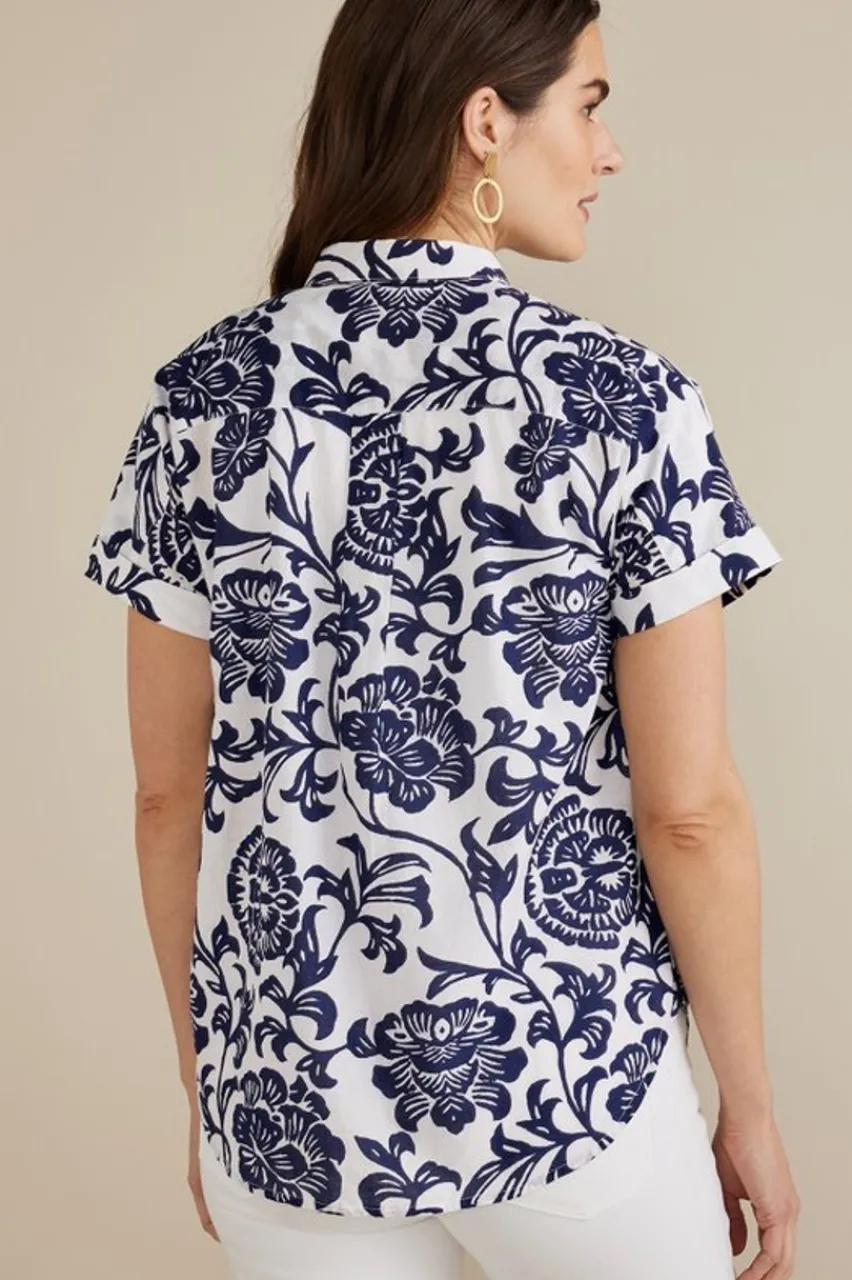 Soft Surroundings Gia Top- Tops