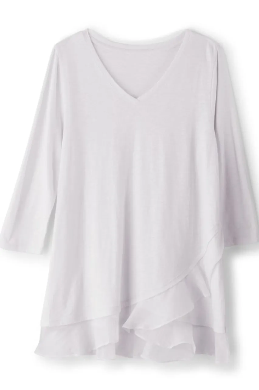 Soft Surroundings Grace Top- Tops