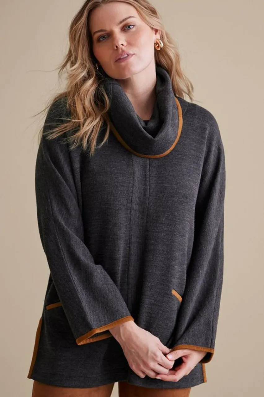 Soft Surroundings Hanna Convertible Tunic- Tops