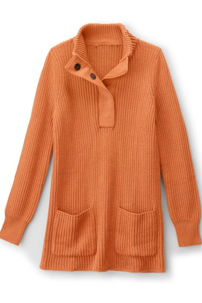 Soft Surroundings Highland Tunic Sweater- Tops|Sweaters & Cardigans
