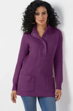 Soft Surroundings Highland Tunic Sweater- Tops|Sweaters & Cardigans