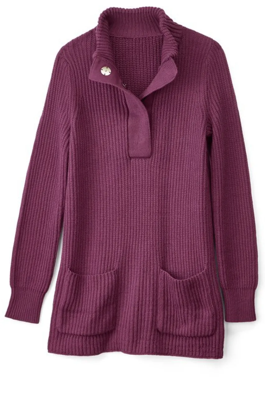 Soft Surroundings Highland Tunic Sweater- Tops|Sweaters & Cardigans