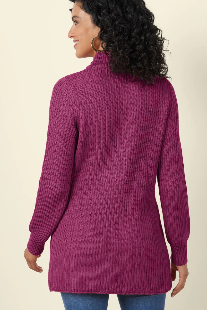 Soft Surroundings Highland Tunic Sweater- Tops|Sweaters & Cardigans