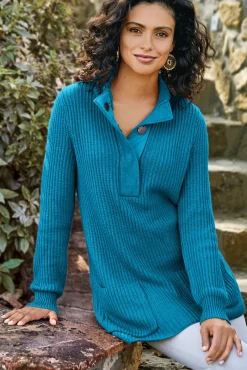 Soft Surroundings Highland Tunic Sweater- Tops|Sweaters & Cardigans