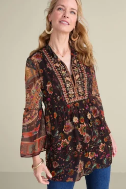 Soft Surroundings Icon Asteria Tunic And Tank- Tops