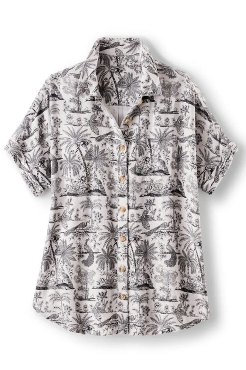 Soft Surroundings Ivy Shirt- Tops