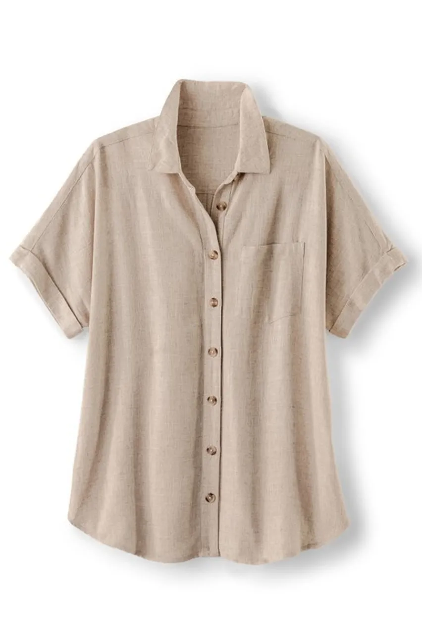Soft Surroundings Ivy Shirt- Tops