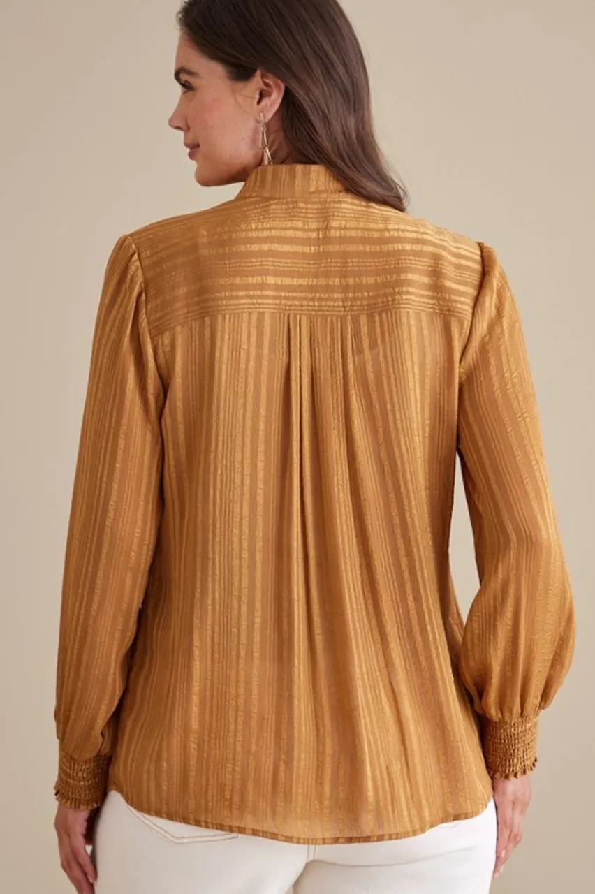 Soft Surroundings Jocelyn Top- Tops