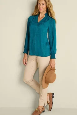 Soft Surroundings Jocelyn Top- Tops