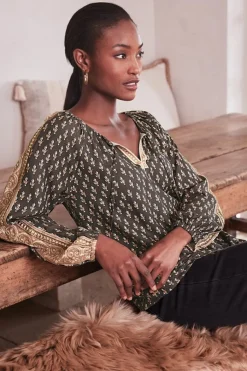 Soft Surroundings Jolene Blouse- Tops