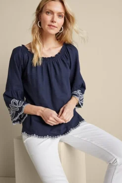 Soft Surroundings Josey Top- Tops