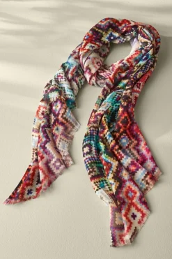 Soft Surroundings Kristin Kaleidoscope Scarf- Jewelry|Scarves & Wraps
