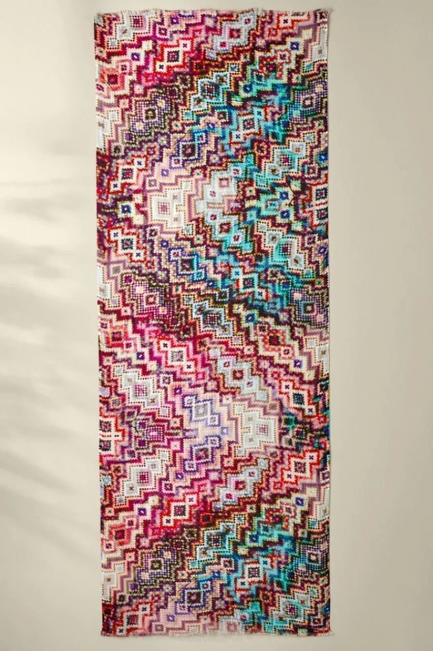 Soft Surroundings Kristin Kaleidoscope Scarf- Jewelry|Scarves & Wraps