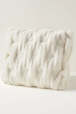 Soft Surroundings La Parisienne Faux Fur Pillow- Bedding|Bedding Essentials