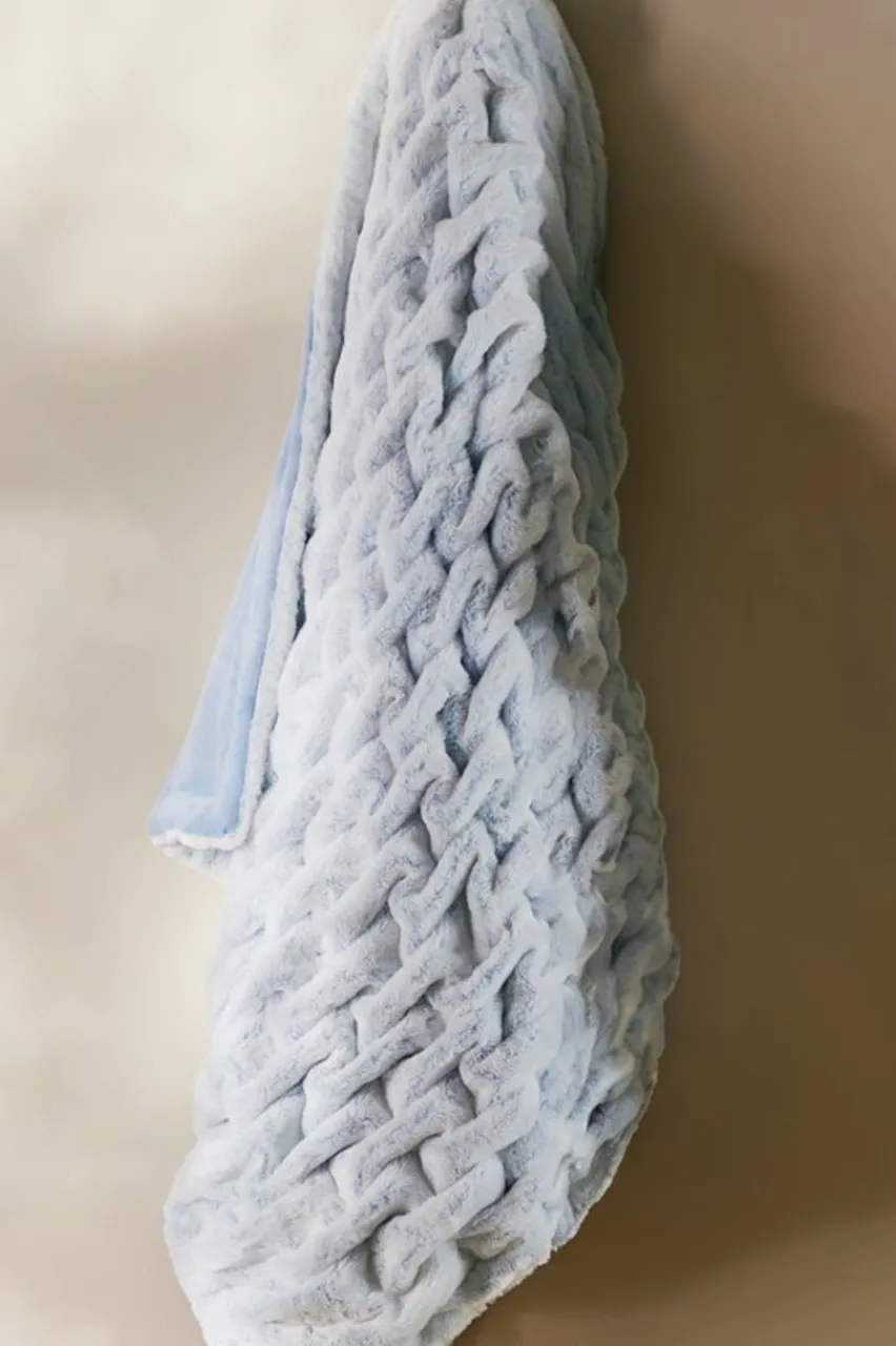 Soft Surroundings La Parisienne Faux Fur Throw- Bedding|Bedding Essentials