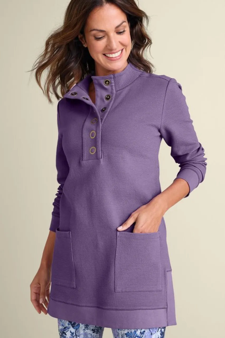 Soft Surroundings Lakshmi Ottoman Tunic- Tops